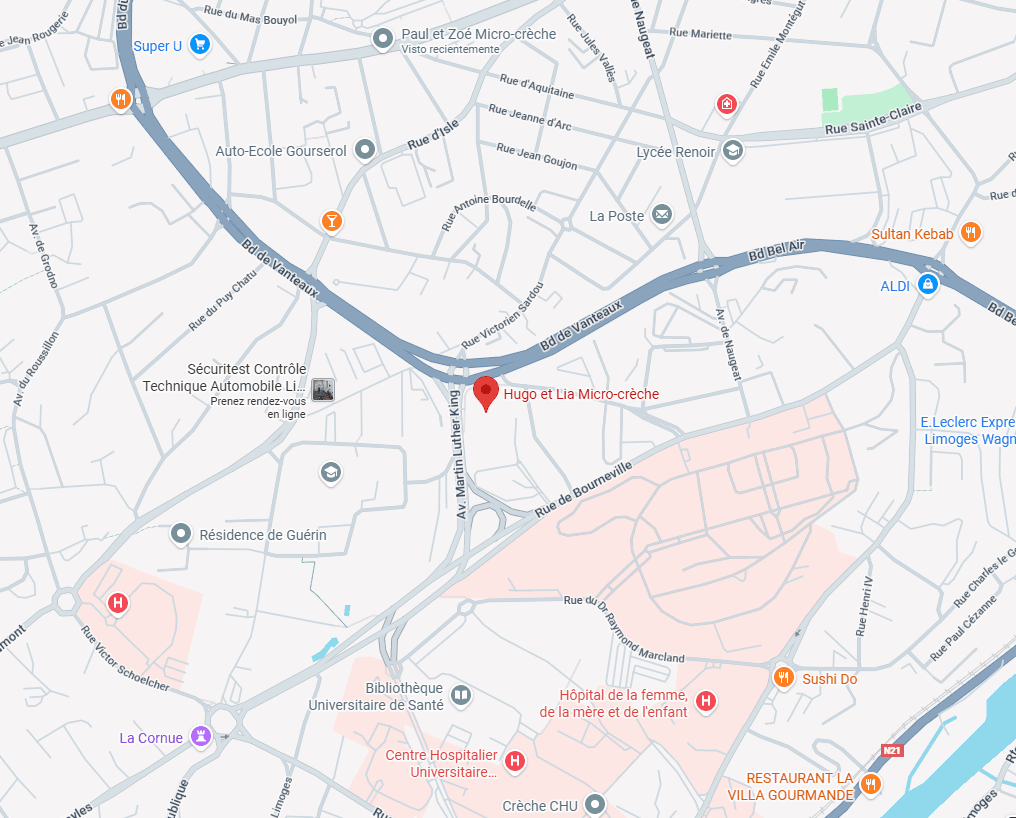 Carte Hugo Et Lia