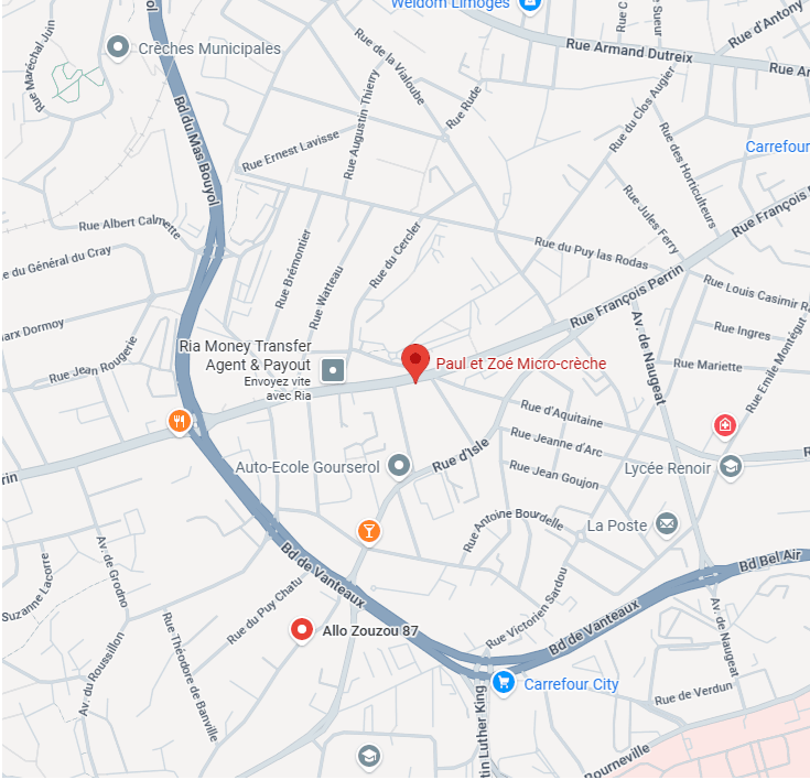 Carte Paul et Zoé